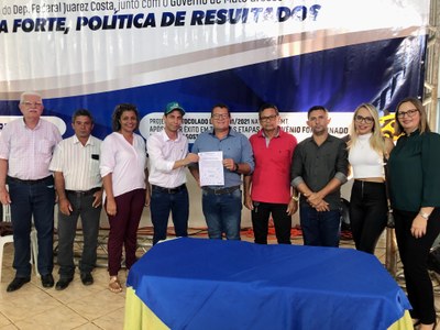 Assinatura da Ordem de Serviço 10-02