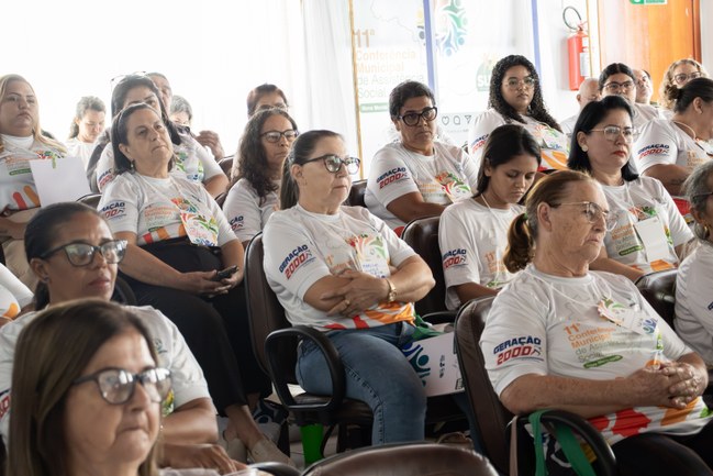 11ª Conferência Municipal de Assistência Social é realizada no plenário da Câmara Municipal de Nova Monte Verde